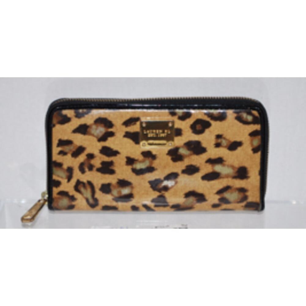 (pre-owned) Womens Lauren Ralph Lauren Zip Around Wallet